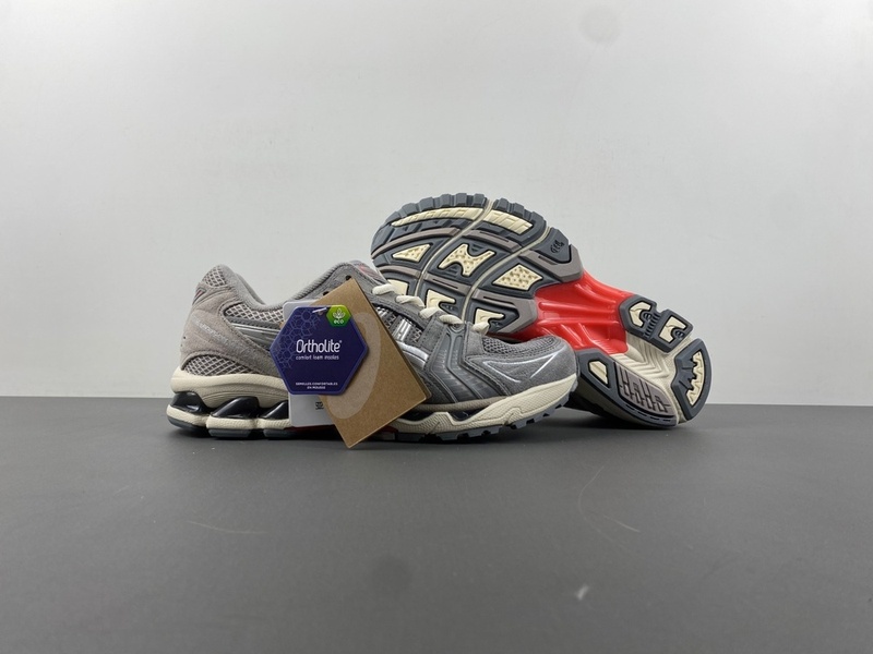 Alternative view of ASICS Gel-Kayano 14 Clay Grey Pure Silver 1201A161-026