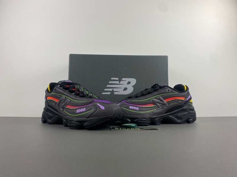 New Balance 1000 Reflective Black Multi-Color M1000TP - Image 4