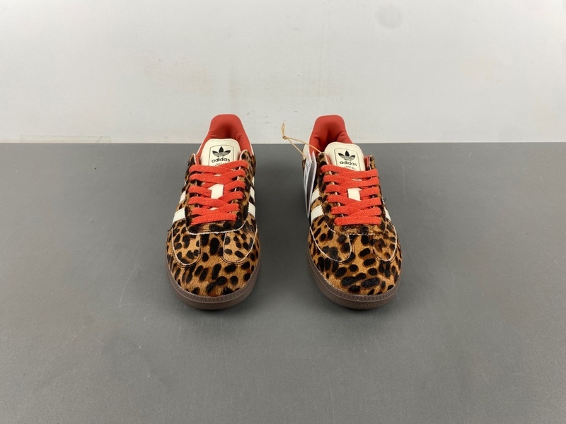Alternative view of Samba OG Preloved Red Leopard JI2734