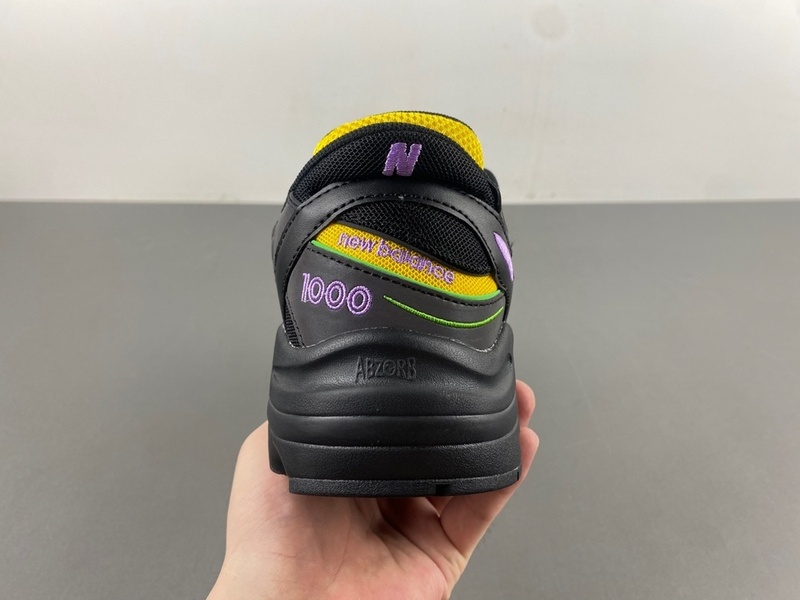 New Balance 1000 Reflective Black Multi-Color M1000TP - Image 9