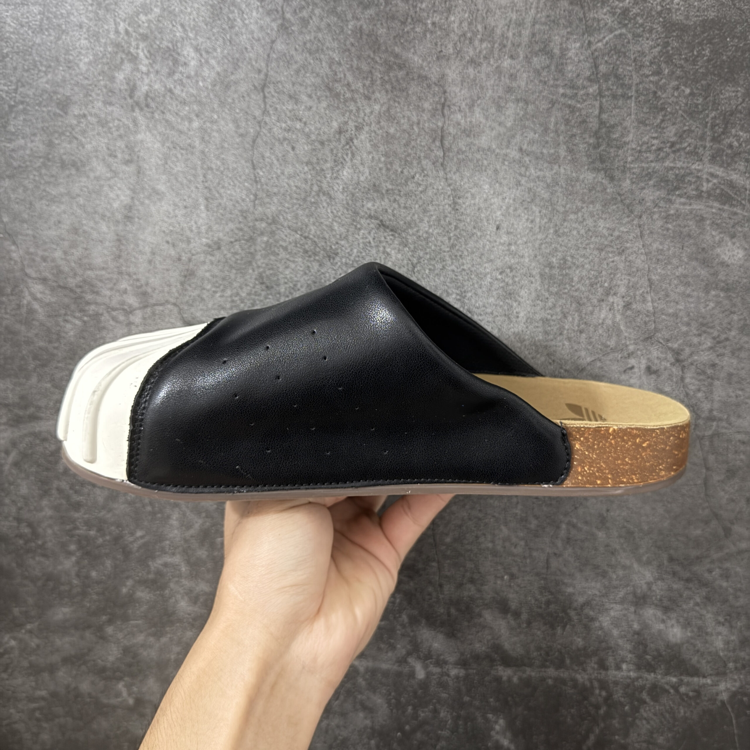 Adidas Adimule Clog LC0411 Black/White Leather