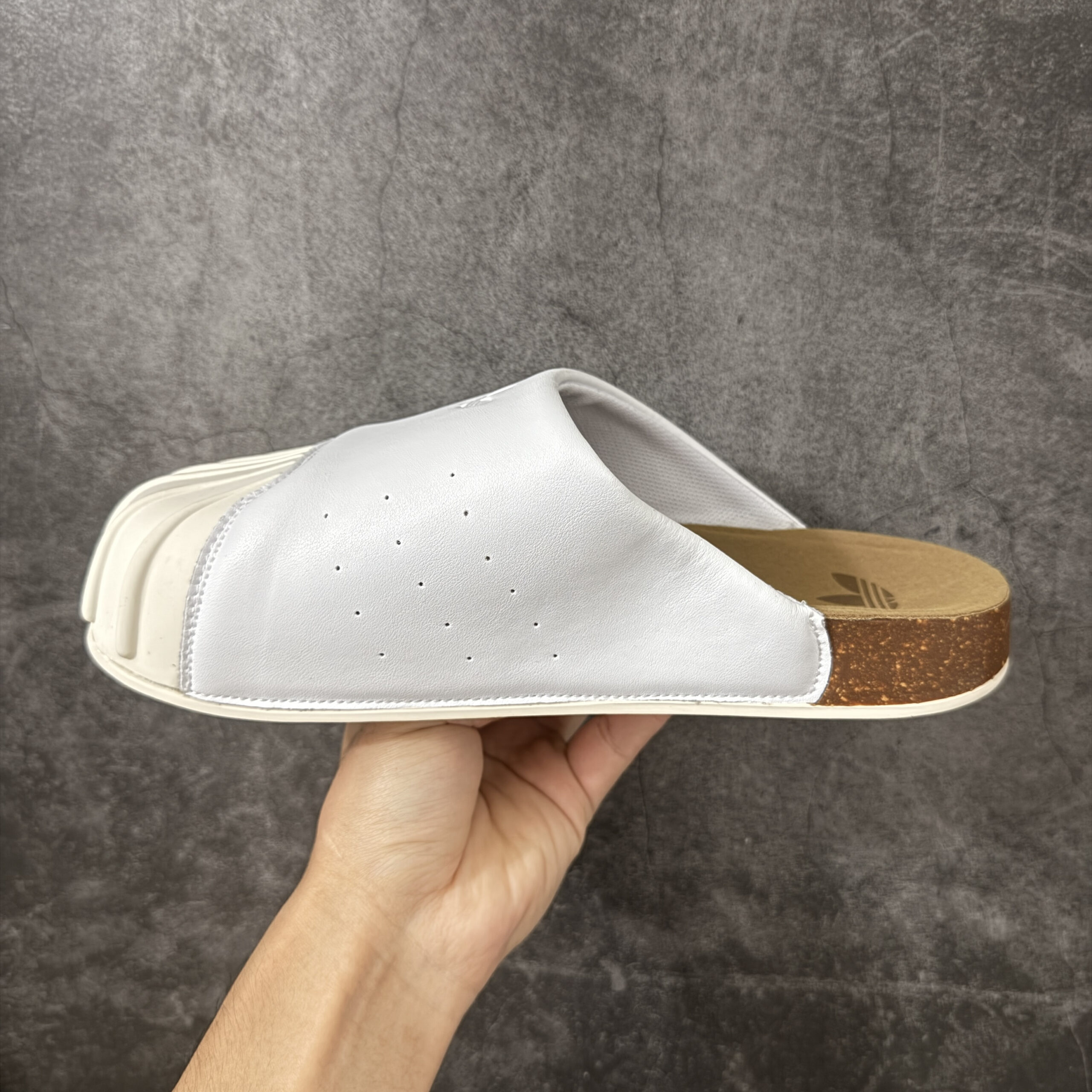 Adidas Adimule Clog LC0412 White/Gold Leather