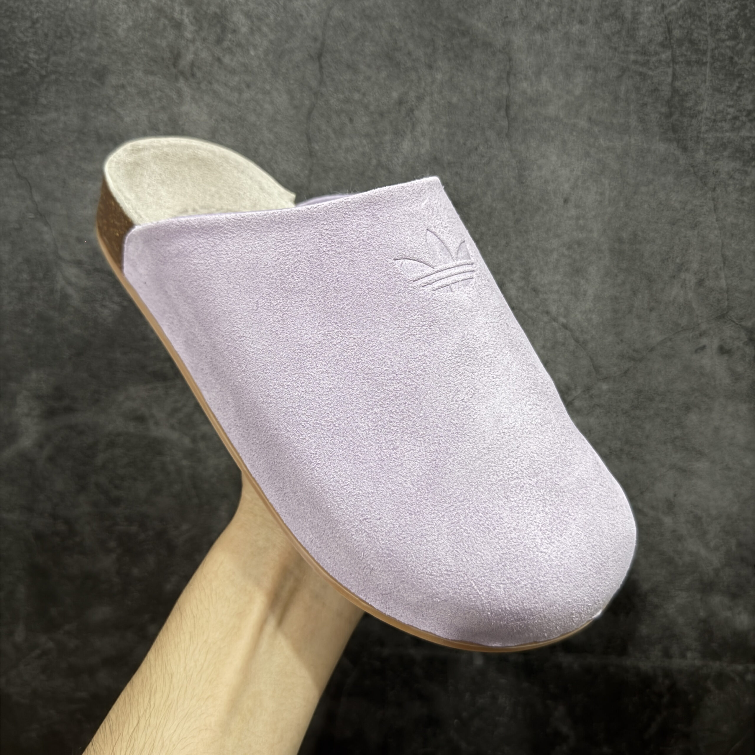 Alternative view of Adidas Adimule Clog JP8732 Purple/Fleece Fleece