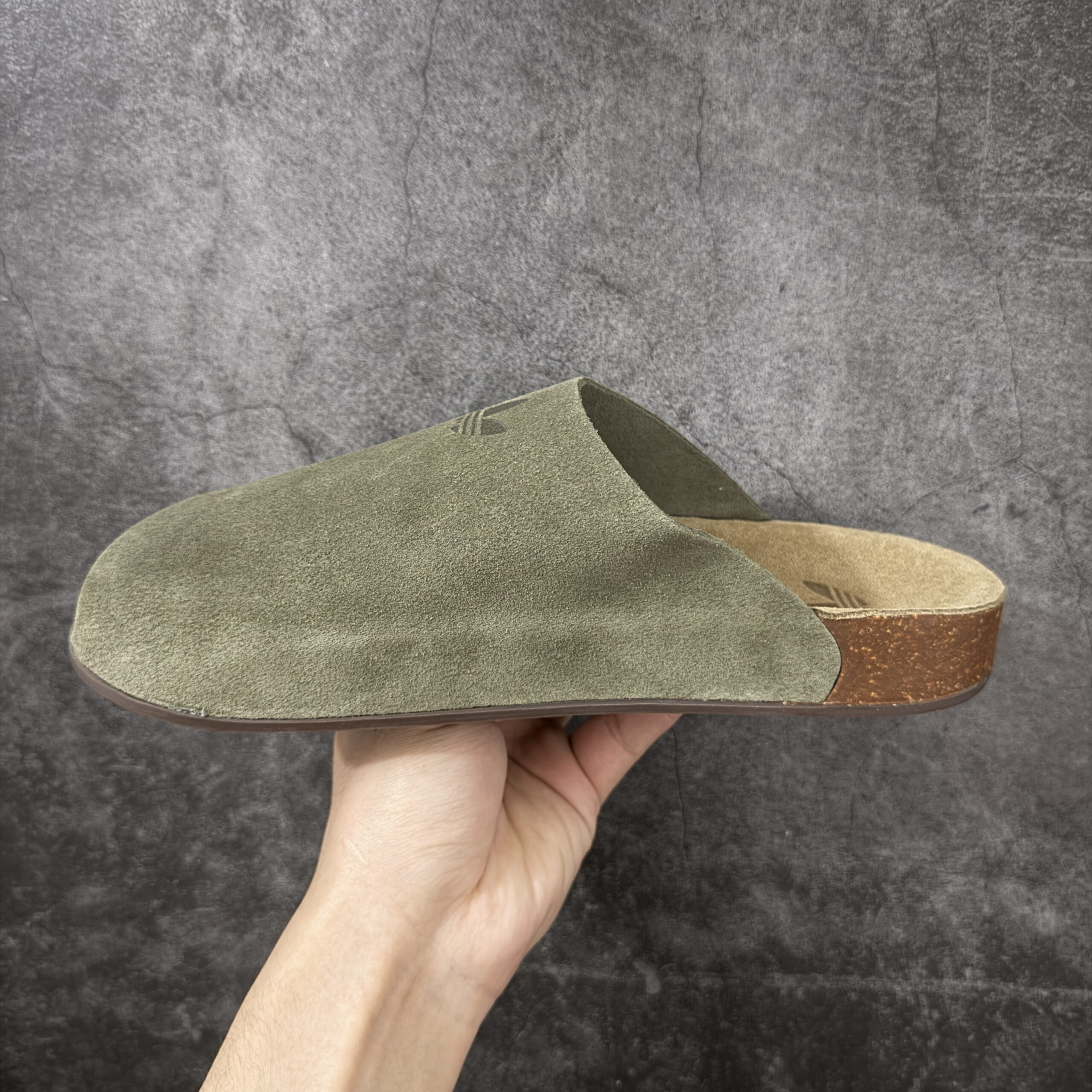 Adidas Adimule Clog IH6907 Green Suede