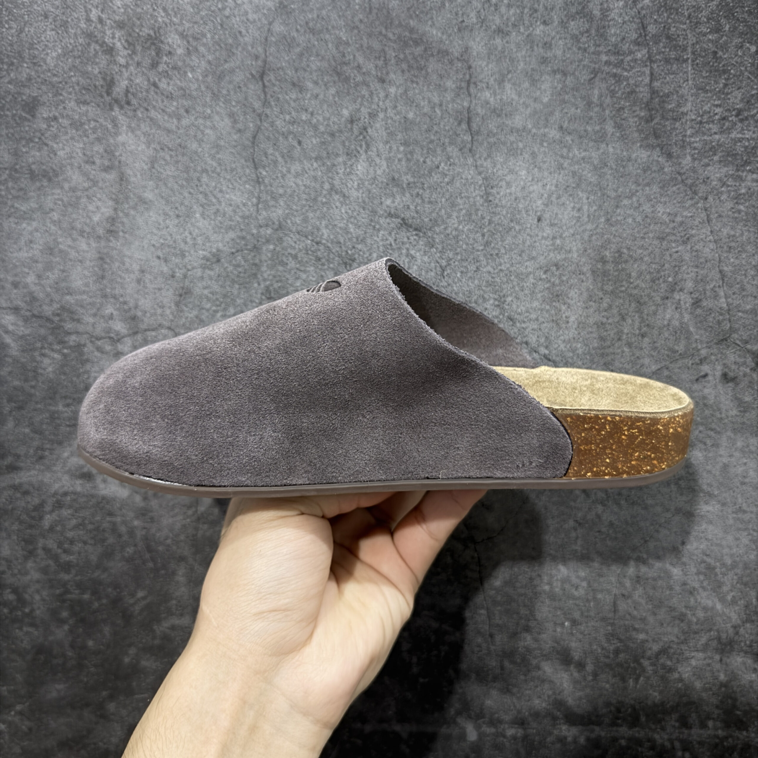 Adidas Adimule Clog JS0705 Charcoal Suede