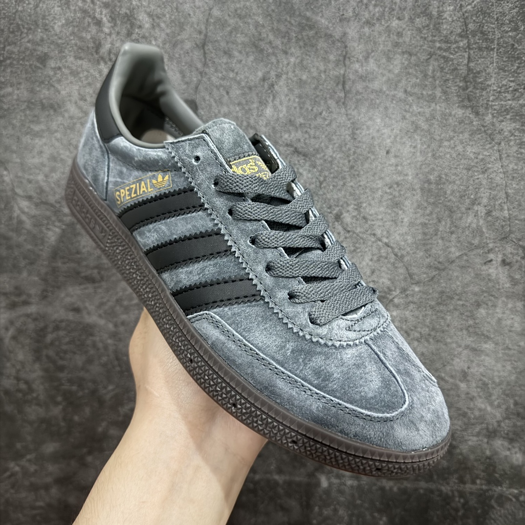 Alternative view of Adidas Handball Spezial Grey/Black Suede