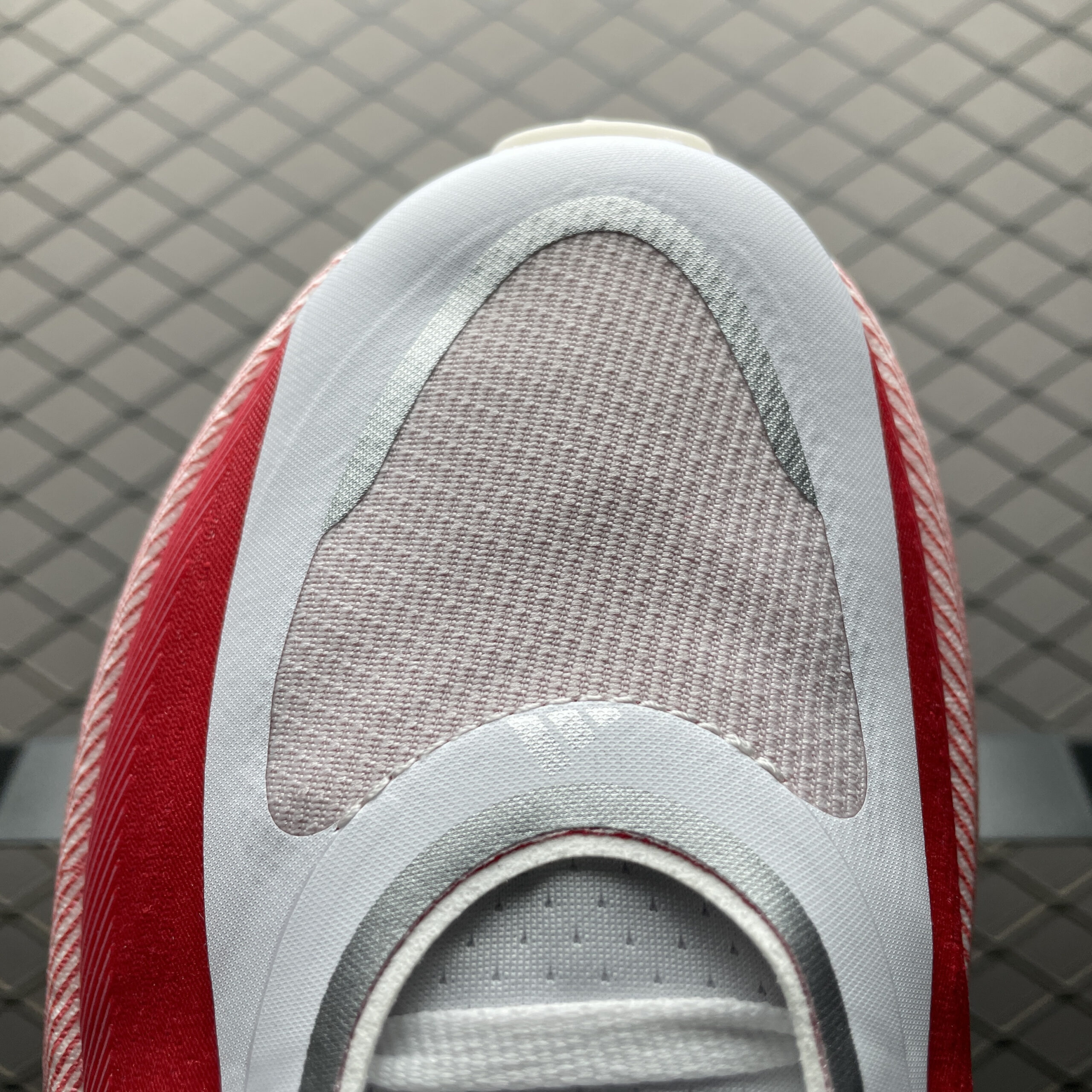 Adidas Hyperboost Edge KI1913 White/Red Mesh - Image 5