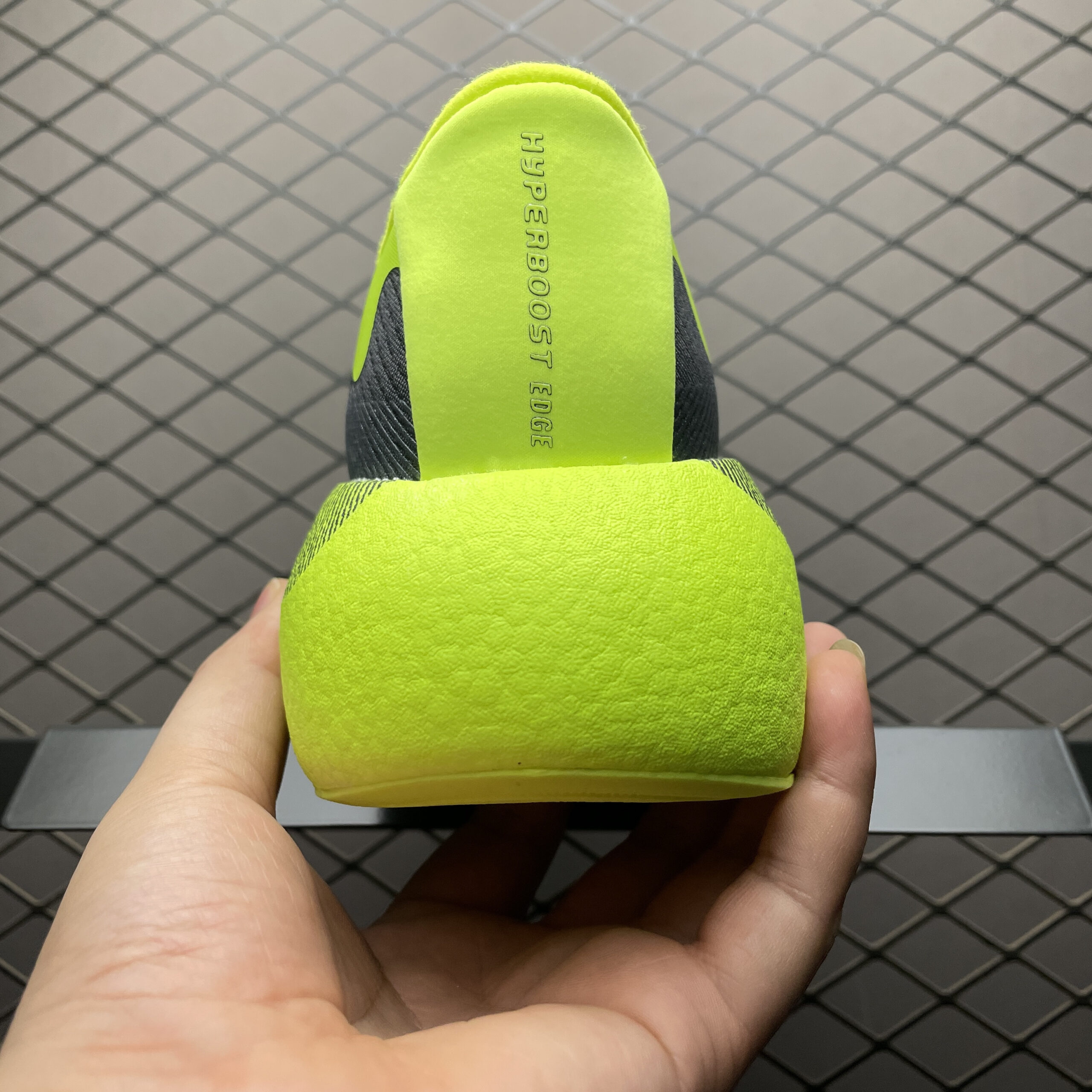 Adidas Hyperboost Edge KI1916 Neon Yellow/Grey Mesh