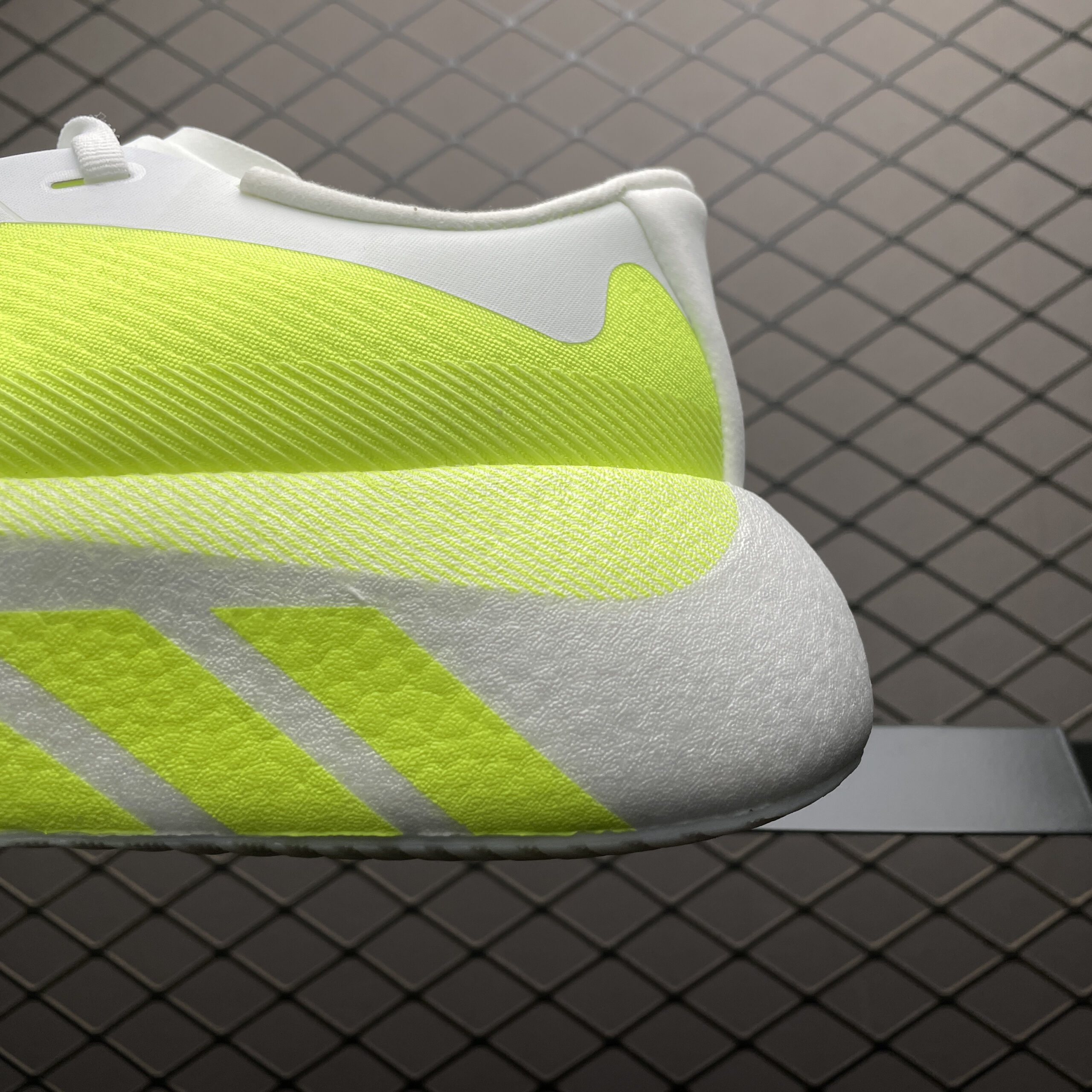 Adidas Hyperboost Edge KJ0752 White/Neon Yellow Mesh - Image 3