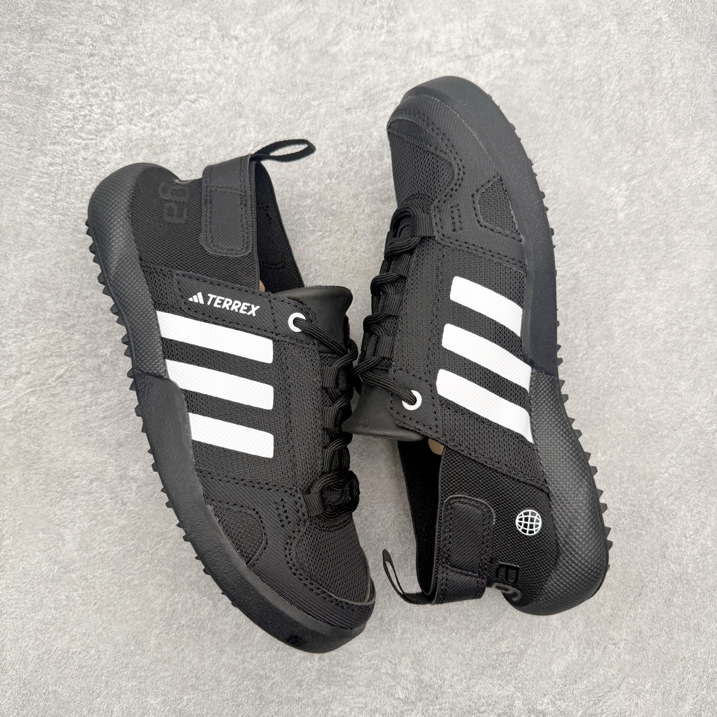 Alternative view of Adidas Terrex CC Boat HP8636 Black/White Mesh
