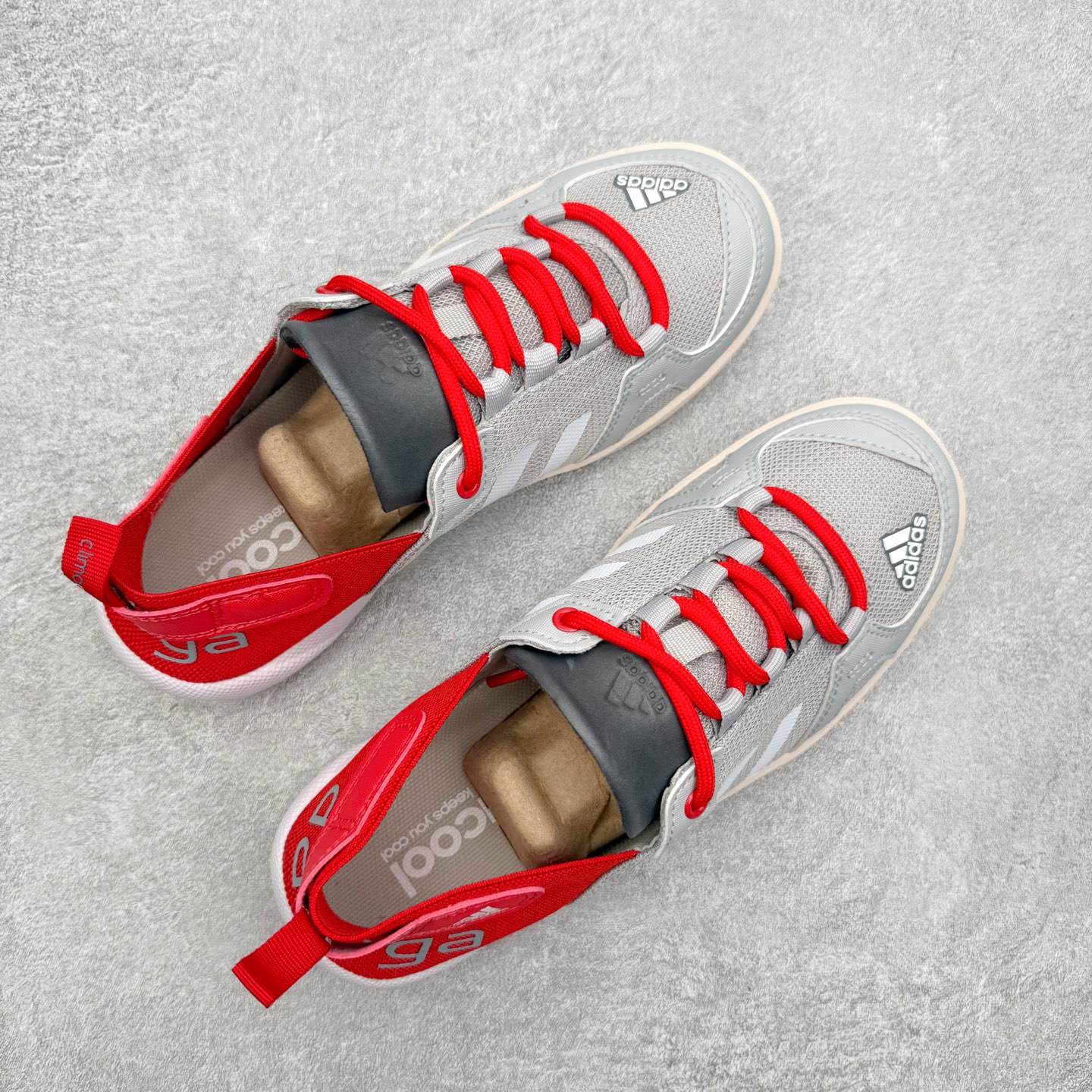 Alternative view of Adidas Terrex CC Boat Grey/Red Mesh