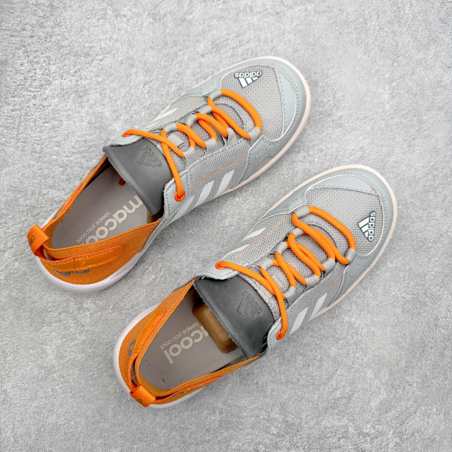 Alternative view of Adidas Terrex CC Boat Grey/Orange Mesh