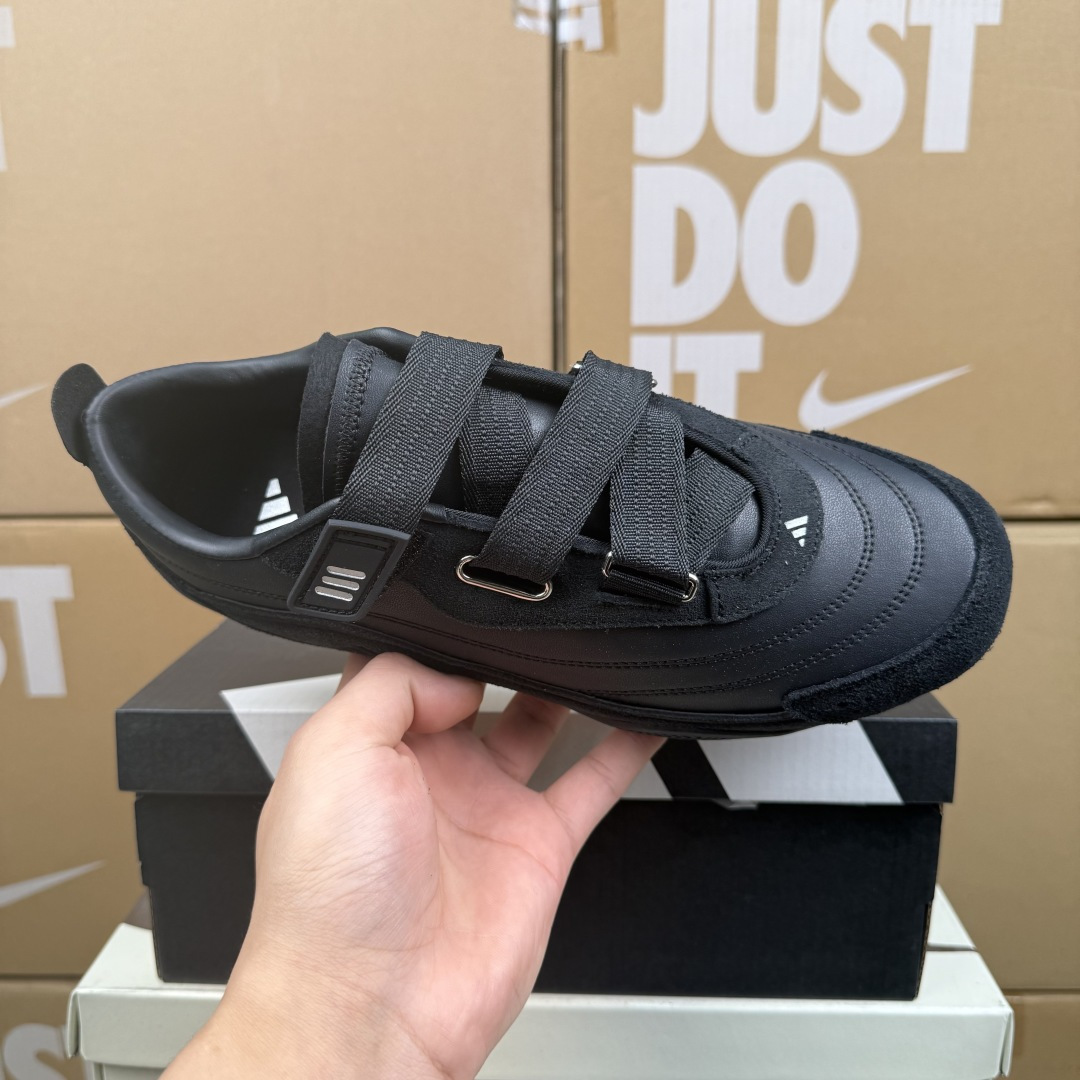 Adidas Urban Reverie JQ9388 Black Leather - Image 3