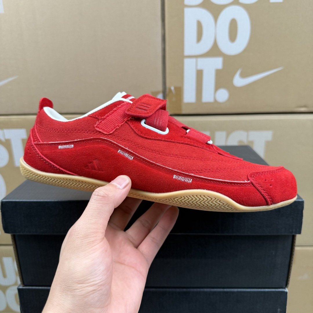 Alternative view of Adidas Urban Reverie KJ9088 Red/Gum Suede