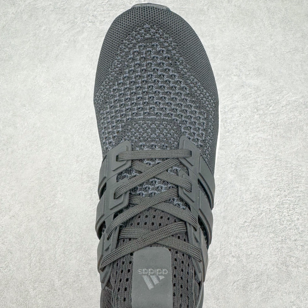 Alternative view of Adidas Ultraboost 1.0 Black/White Knit Mesh
