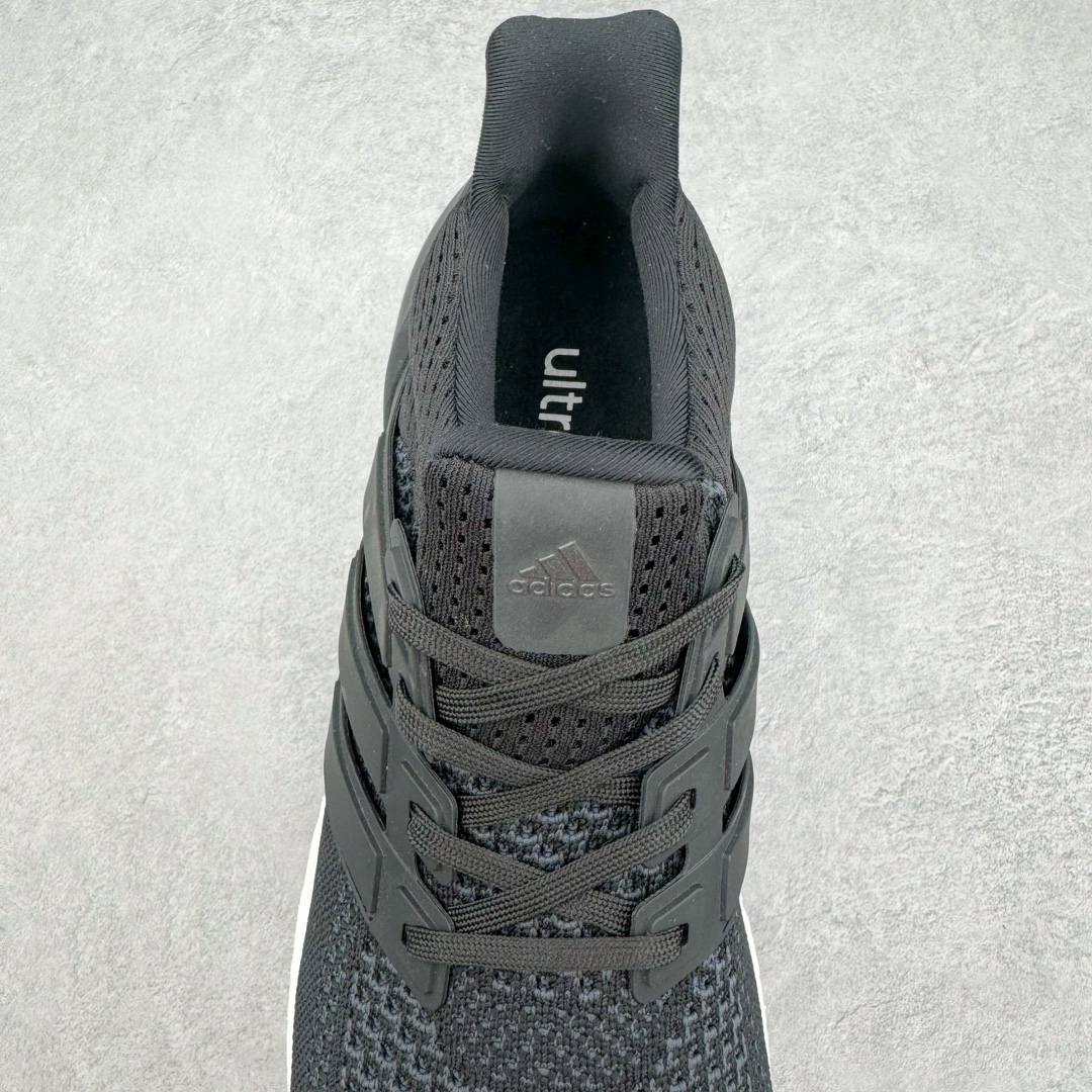 Adidas Ultraboost 1.0 Black/White Knit Mesh - Image 5