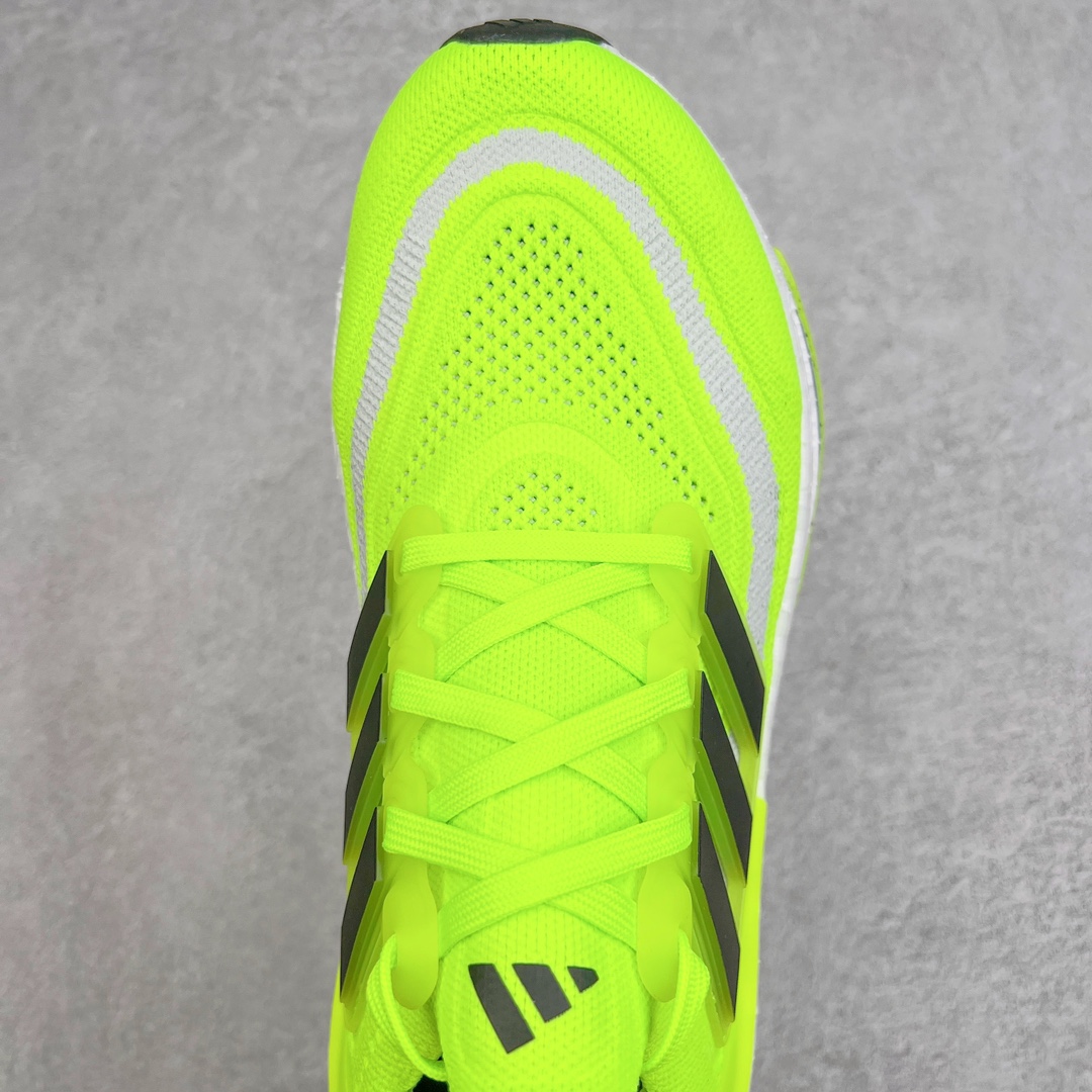 Alternative view of Adidas Ultraboost Light Neon Yellow/Black Engineered Mesh