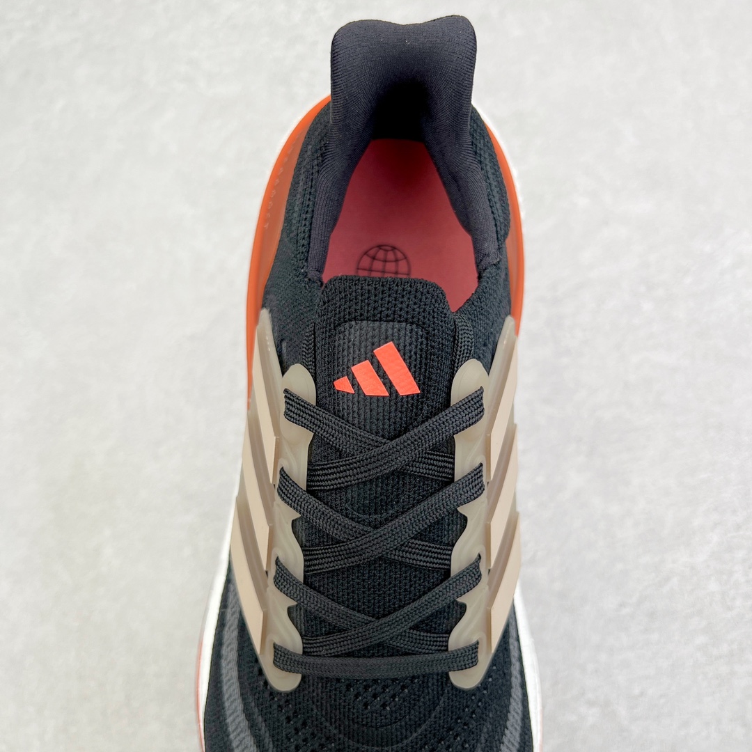 Adidas Ultraboost Light Black/Orange Engineered Mesh - Image 5