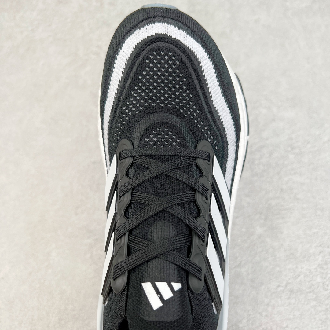 Alternative view of Adidas Ultraboost Light Black/White Engineered Mesh
