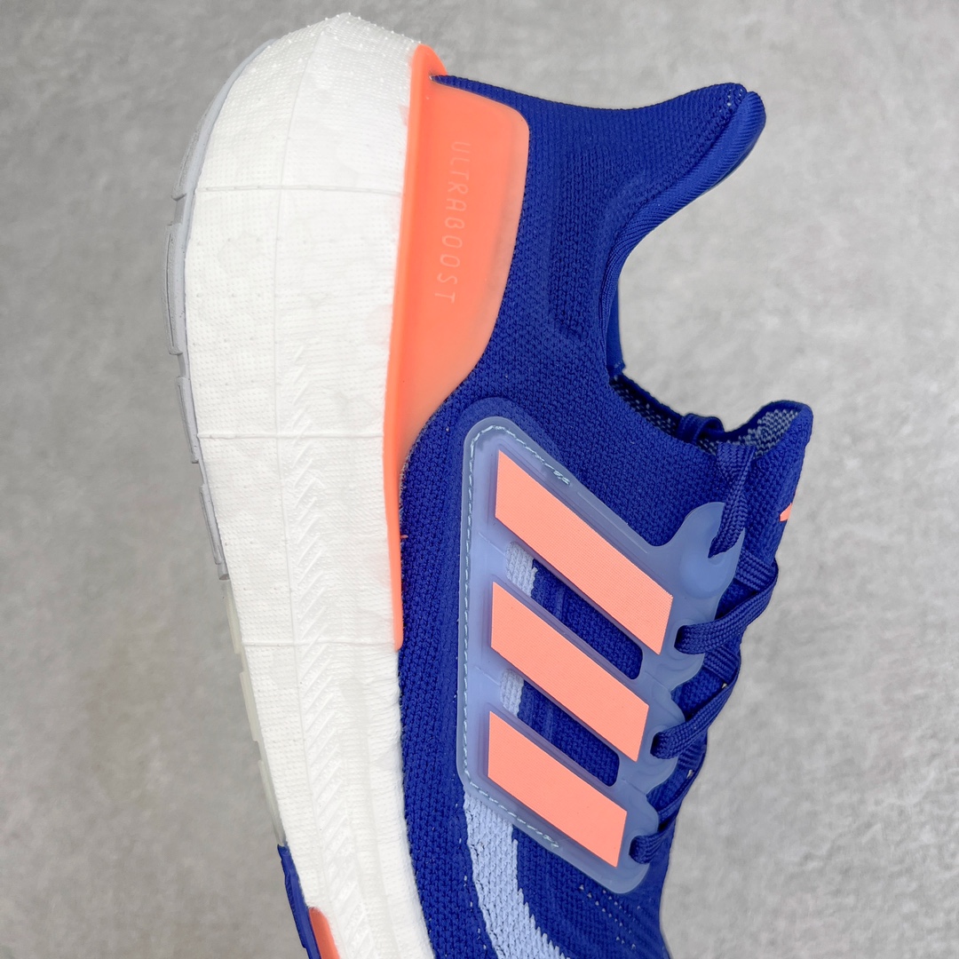 Adidas Ultraboost Light Blue/Orange Engineered Mesh - Image 3