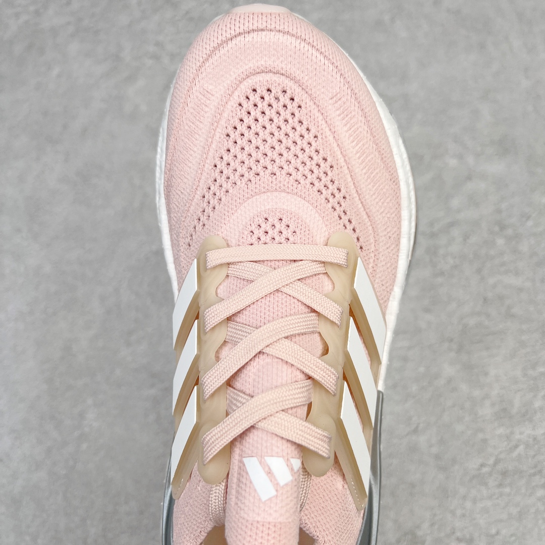 Alternative view of Adidas Ultraboost Light Pink/White Engineered Mesh